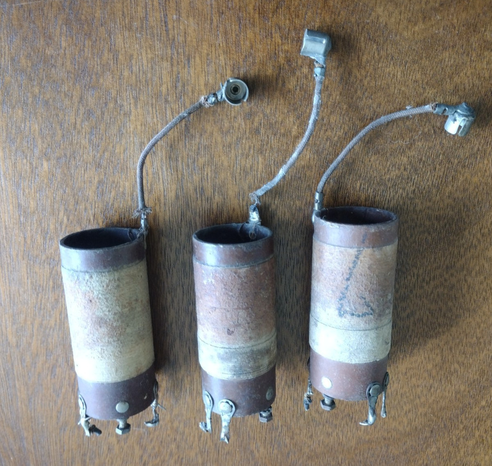 Vintage TRF radio coils