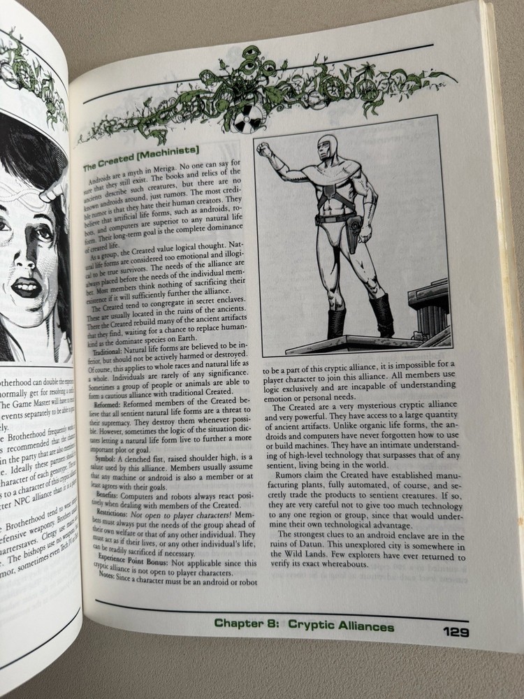 Gamma World Rules 7514 Guide Book Game Module Rulebook Source 1992