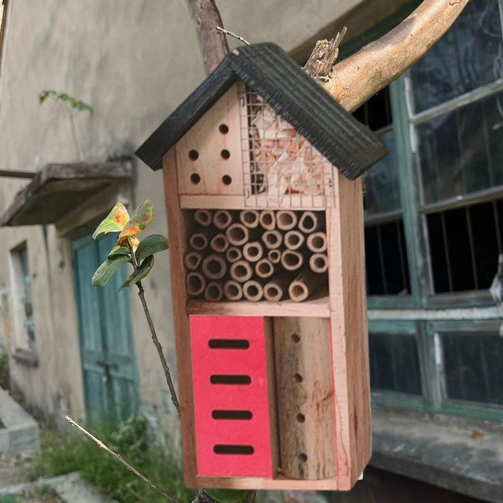 Bee House Bee Hotel Ornament
