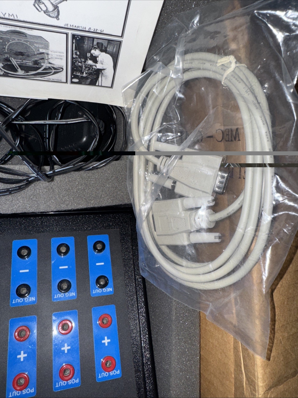 GB-4000 Rife - 20Mhz AMP A4/SR4 - Excellent Shape - Complete Rare Dark Blue