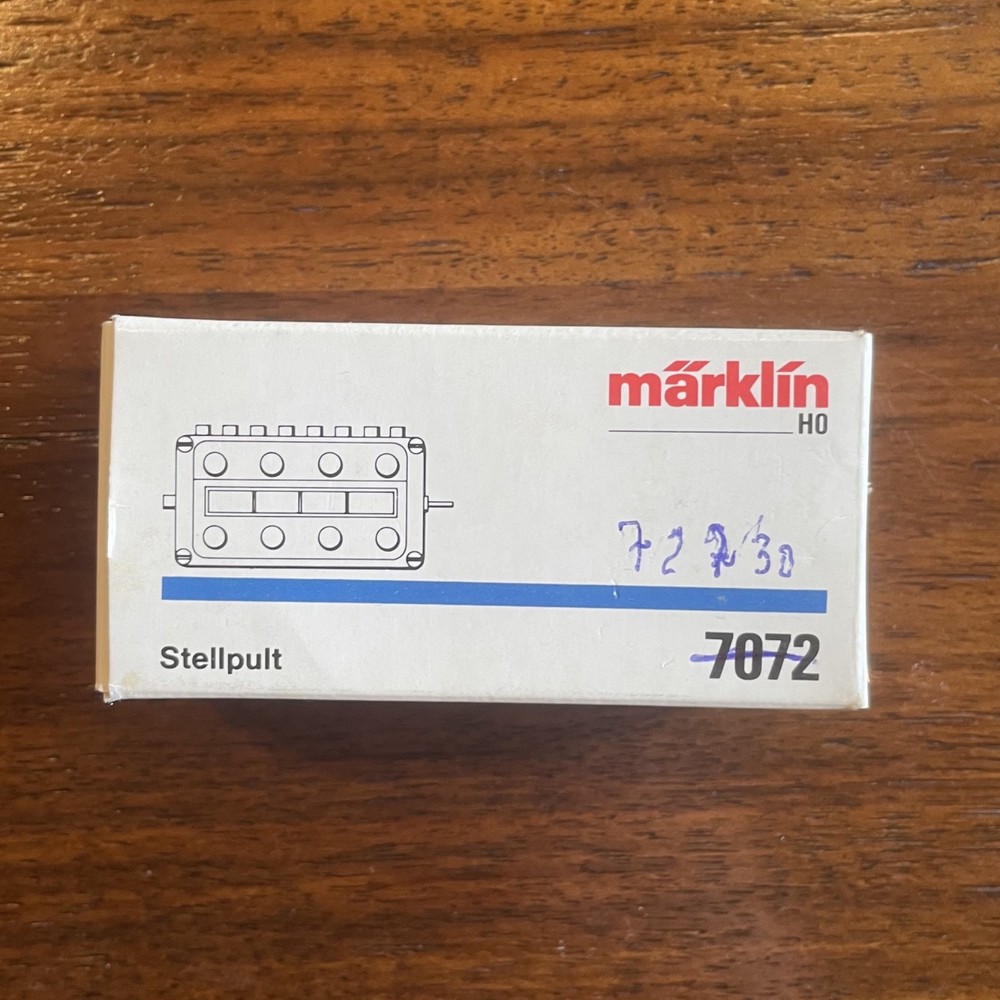 Märklin 7072 H0 Control Panel Stellpult Switch Unit Open Box