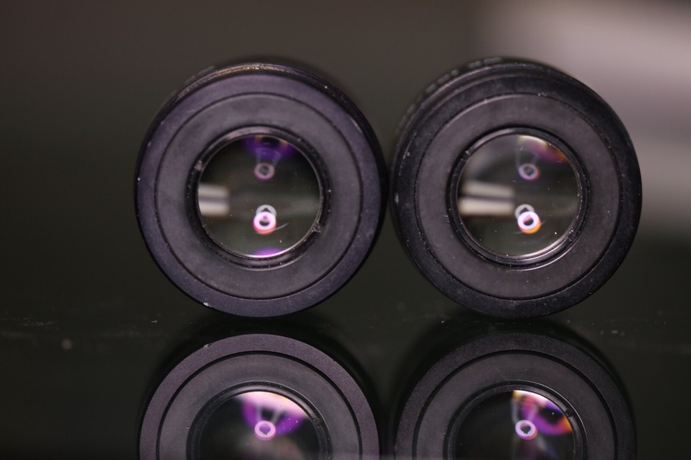 Olympus WK 10X/20L Microscope Eyepiece Pair