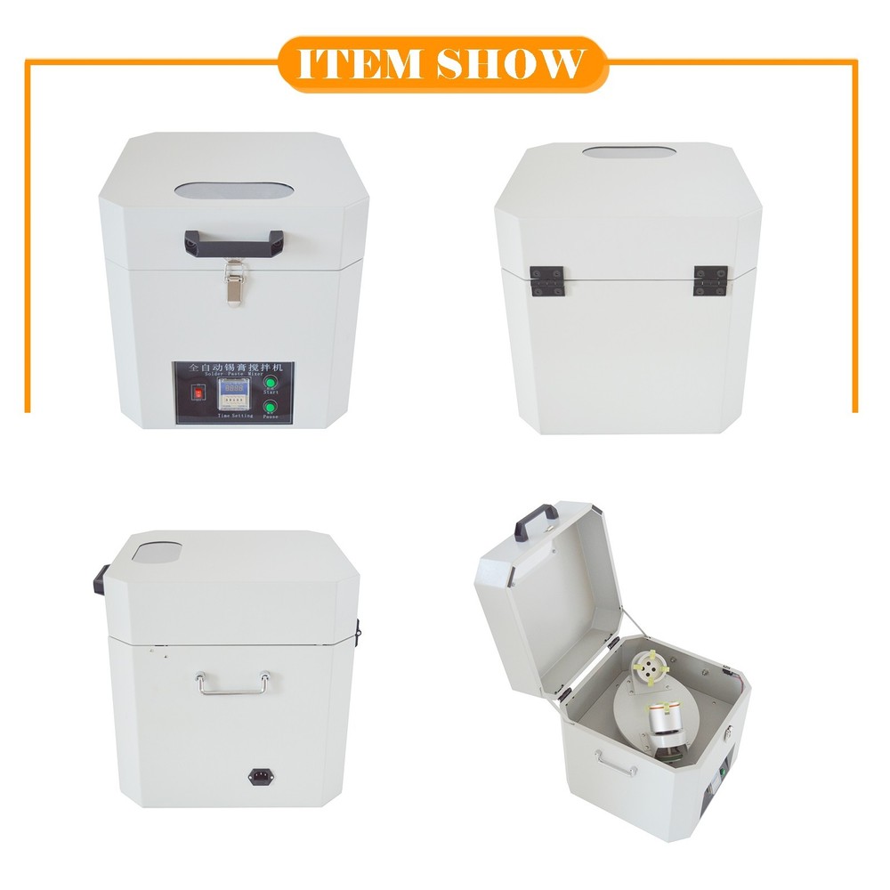 110V Automatic Solder Paste Mixer LED Digital Display Multi-function Mixer