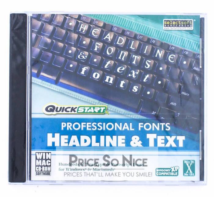 Quickstart: Print Studio, Headline & Text AND Desktop Publisher Pro