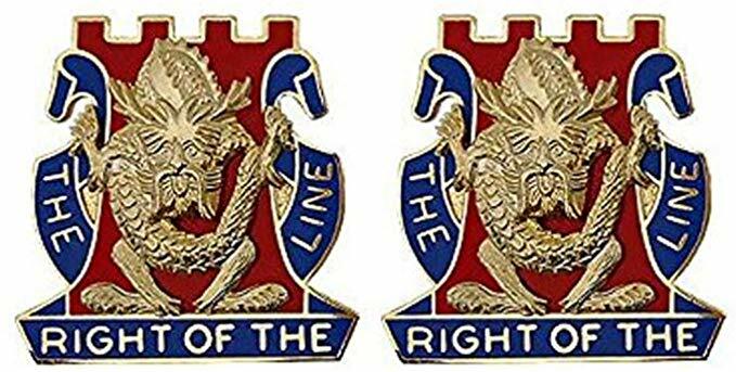 14th Infantry Regiment US Army Unit Crest (Pair)