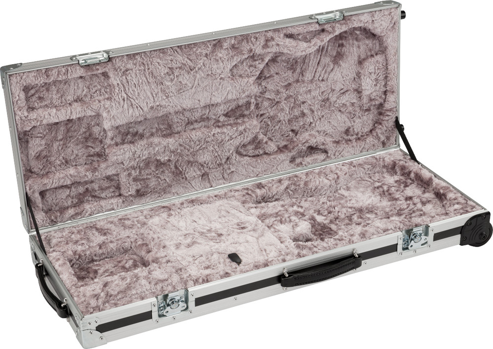 Fender CEO Flight Case with Wheels Black/Silver