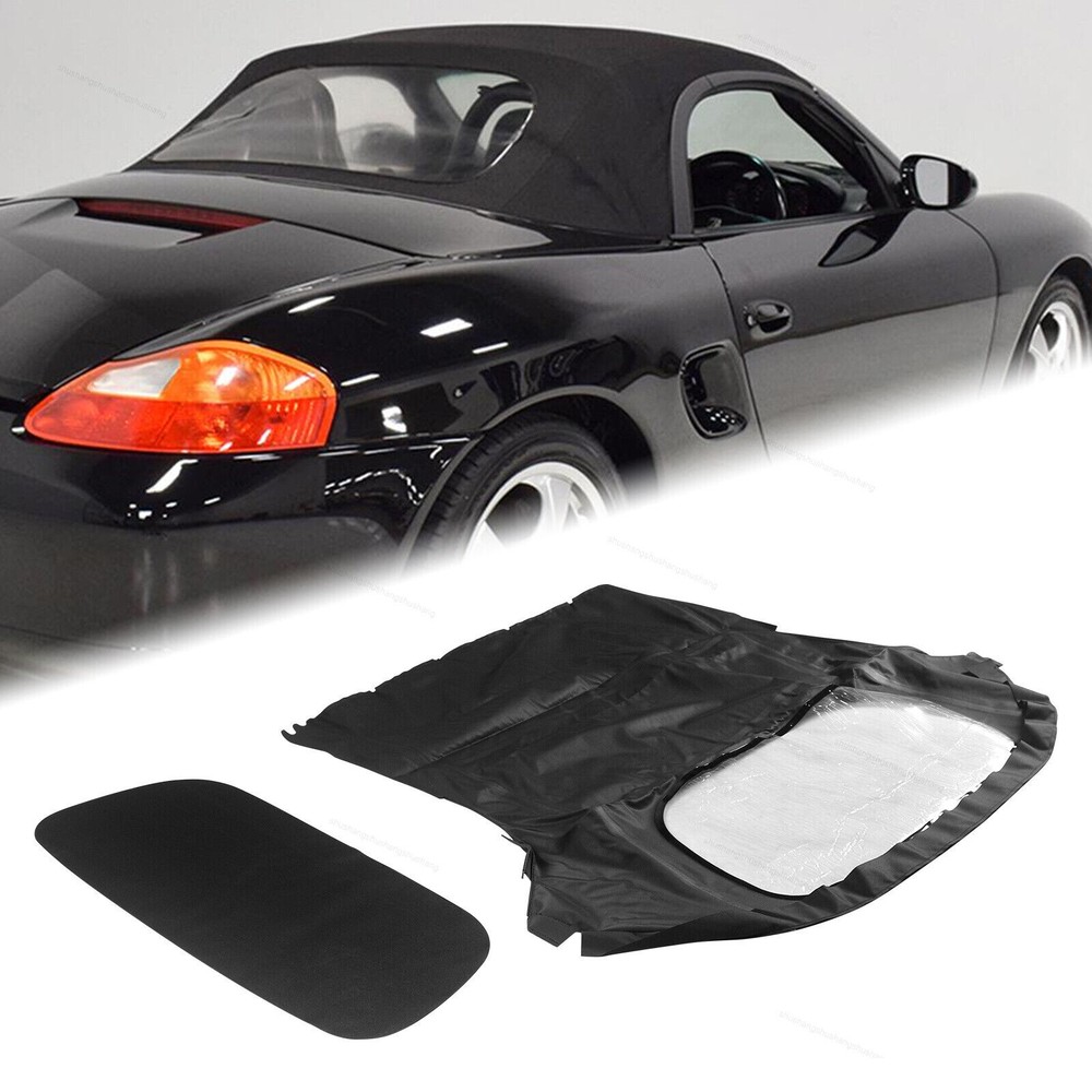 Convertible Soft Top Plastic Window Replace Fit for 97-2001 2002 Model 986 2.7L