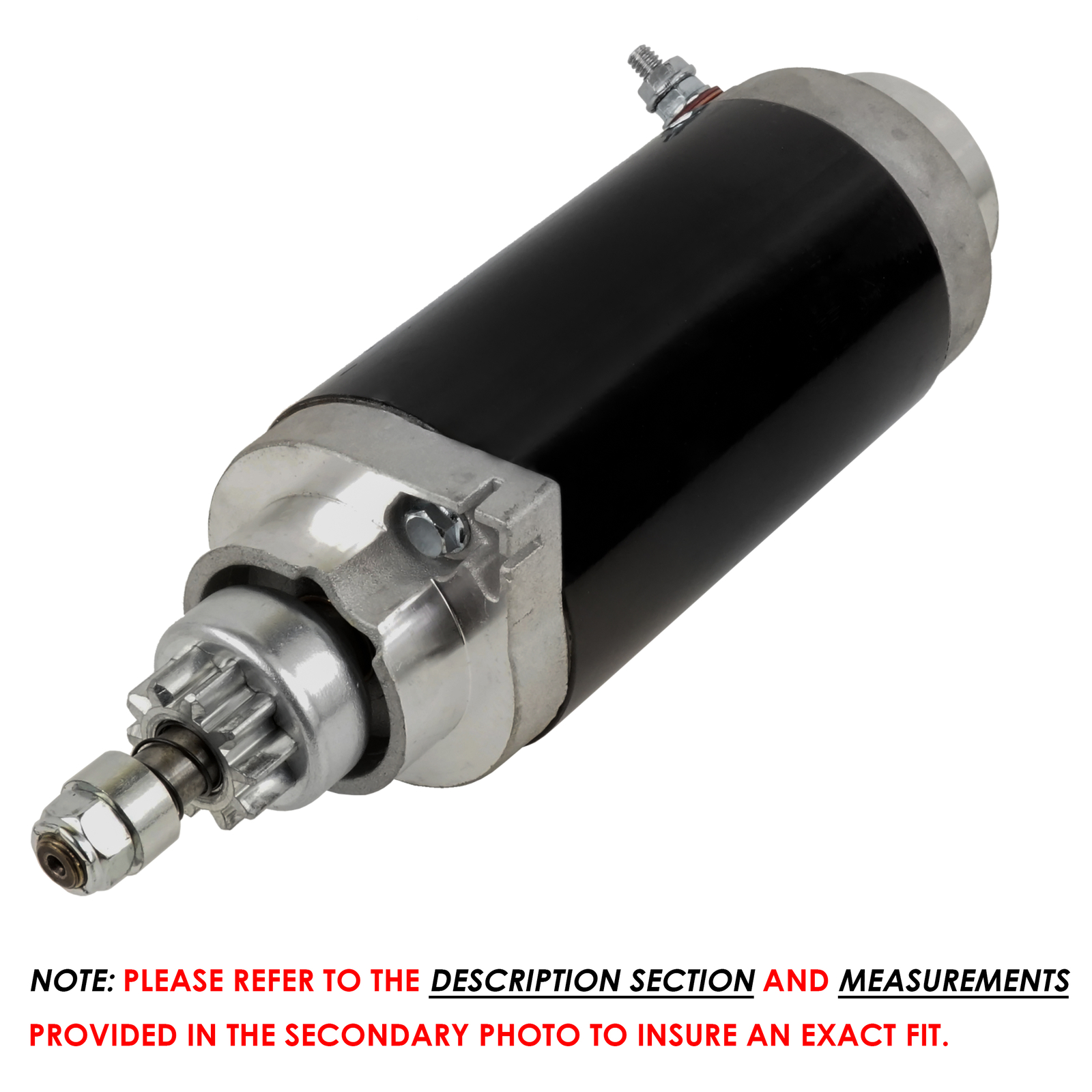 Starter for Mercury 50-57485, 50-65436, 50-66015-2, 50-66015T1, 50-66015