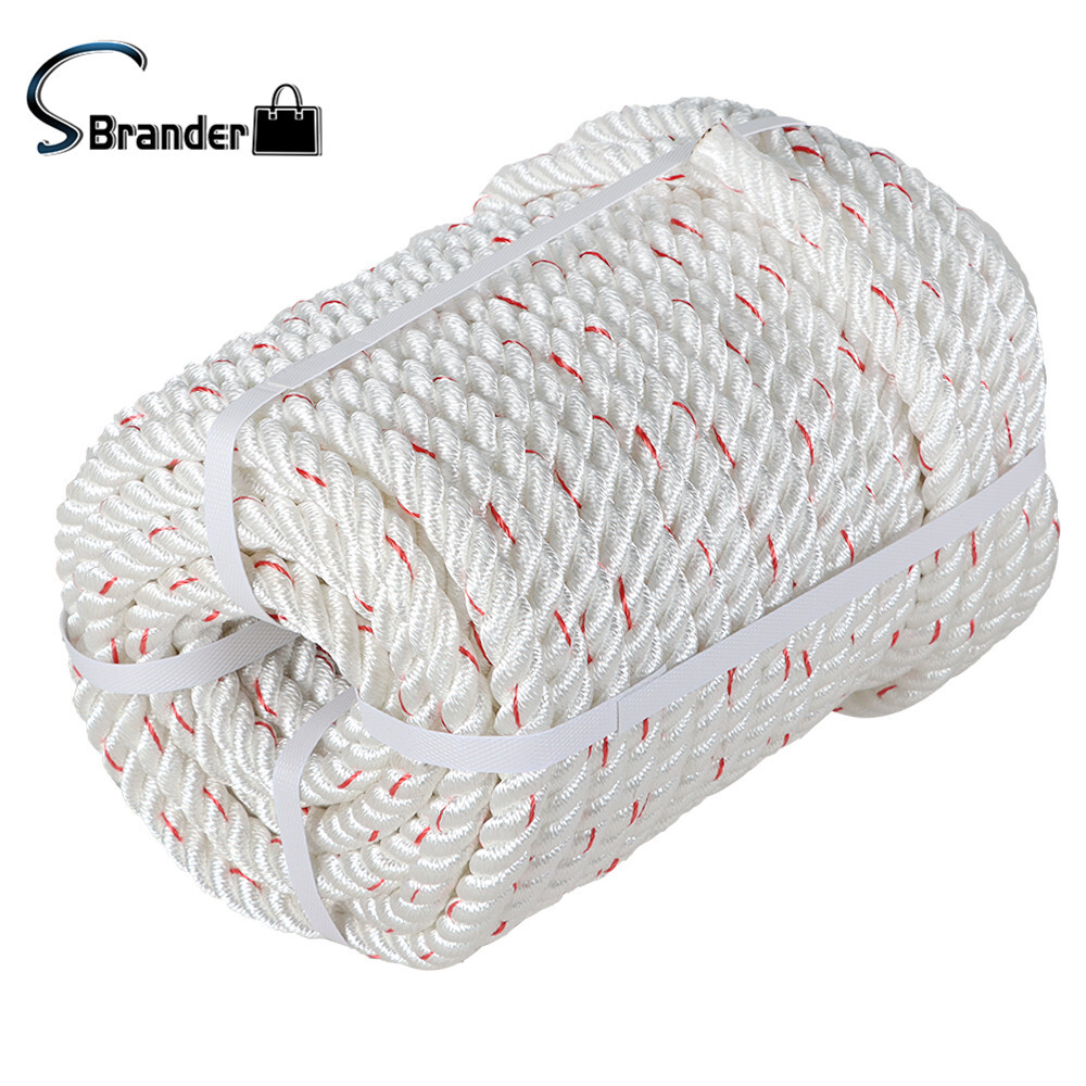 150FT Braid Polyester Rope Rigging Rope 5/8" 8600 lbs Breaking Strength