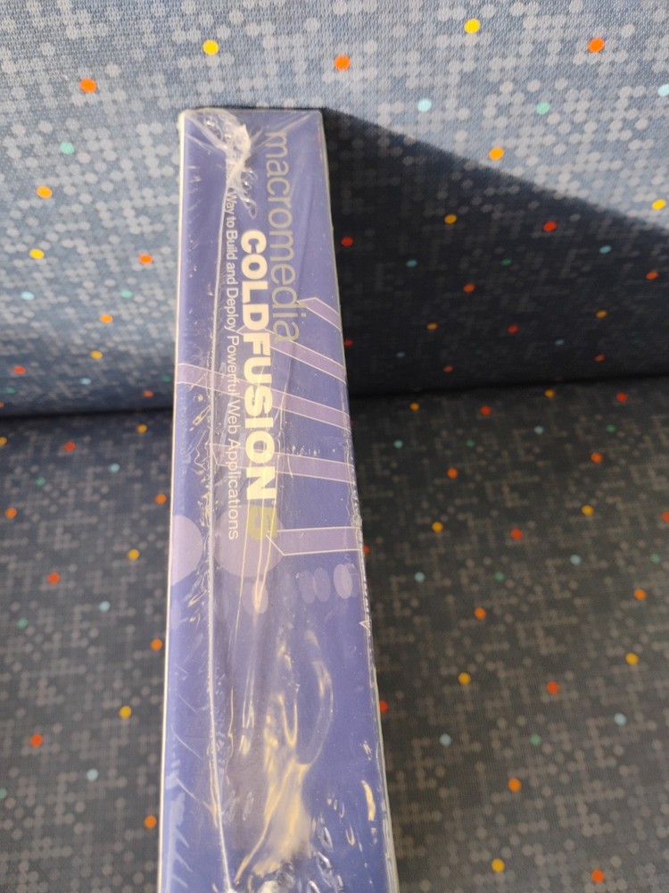 ColdFusion Server Enterprise ZCF50SENT, Macromedia Coldfusion5, 1995-2001