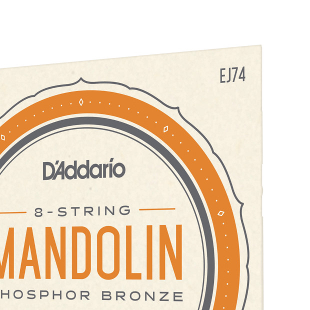 D'Addario EJ74 Phosphor Bronze Medium Mandolin Strings (11-40)