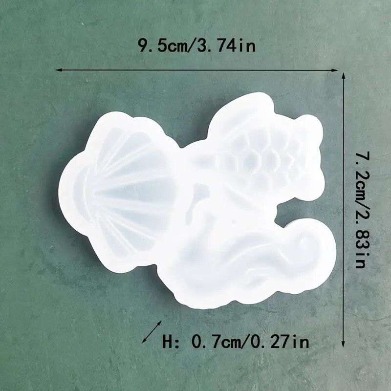 Shells Beach Pop silicon mold 