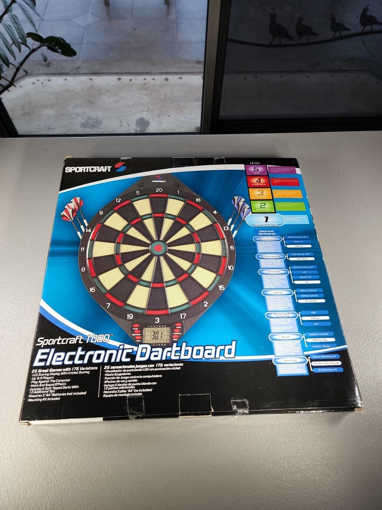 SPORTCRAFT 1000 Electronic Dart Board