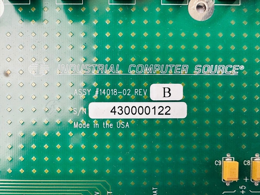Industrial Computer Source 14018-02 Backplane