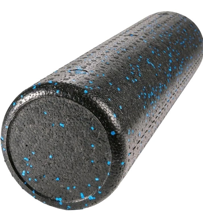 JFIT High Density Foam Roller, Solid Blue, 18-Inch