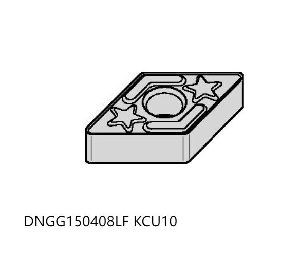 5 PCS  ORIGINAL  INSERTS      DNGG150408LF KCU10