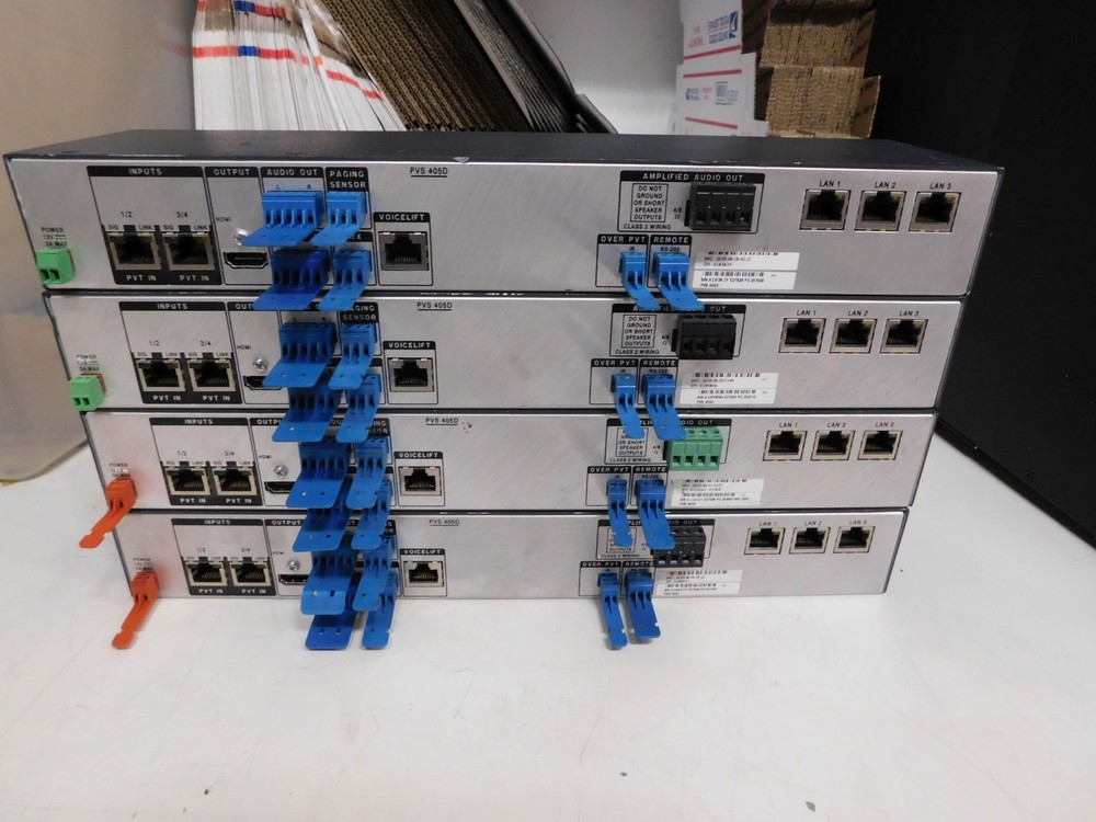 EXTRON PVS 405D POLEVAULT SWITCHER HIGH PERFORMANCE AV SWITCHING SYSTEM