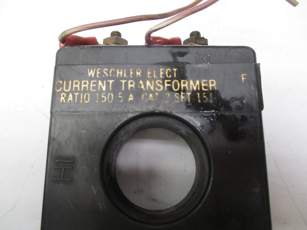 WESCHLER 2SFT151 CURRENT TRANSFORMER UNMP