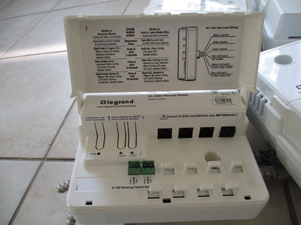 Legrand Digital dual relay room controller LMRC-212 V2 Bundle Set