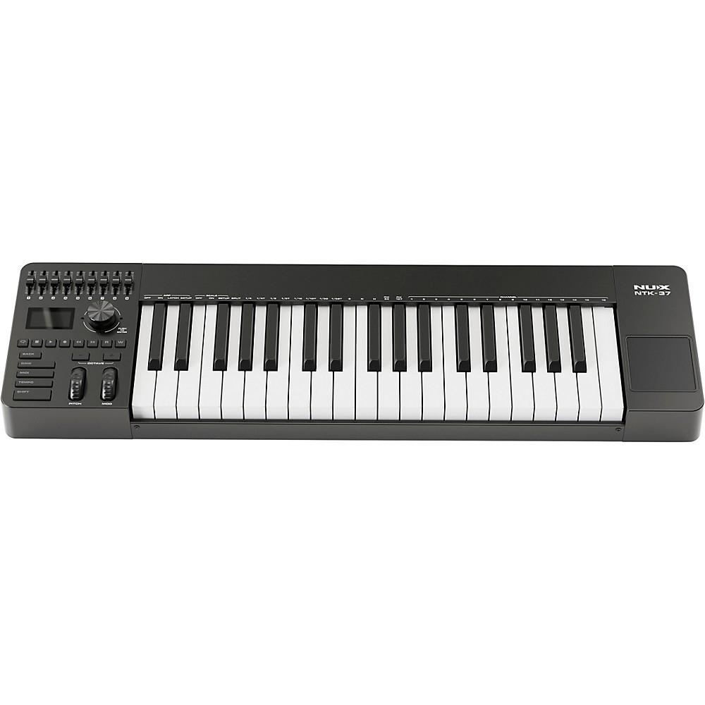 NUX NTK-37 MIDI Keyboard Controller Black