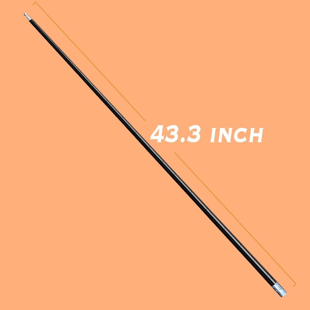 OUERMAMA Black Magic Cane Metal Appearing with Video Tutorial and