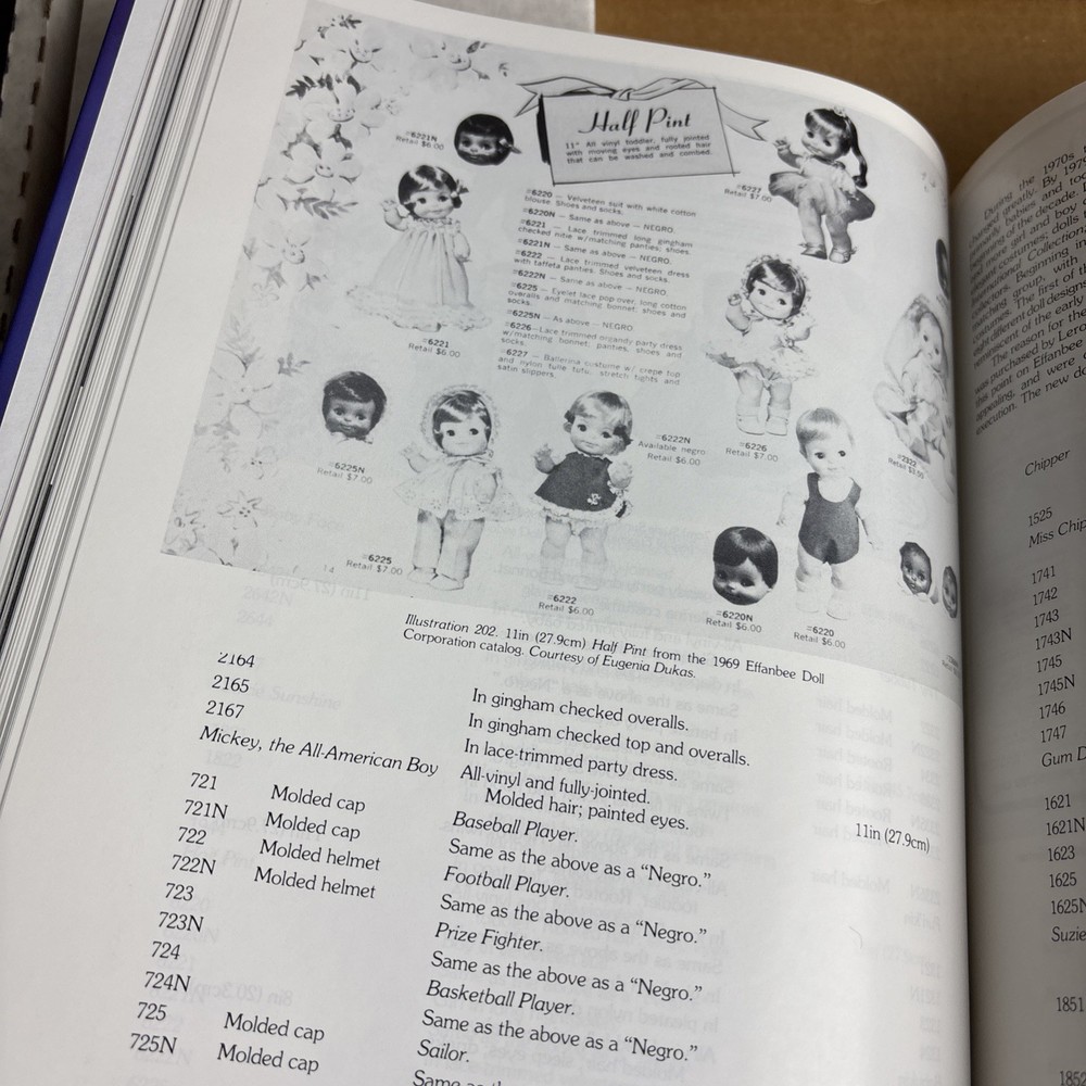 Effanbee Collector’s Encyclopedia 1998 With Doll