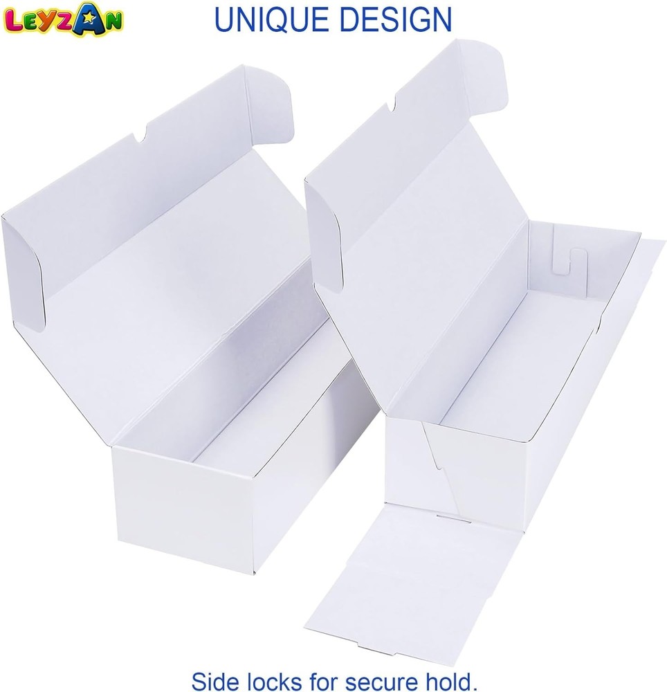 Eco-Friendly 8-Pack Card Storage Solution - Foldable & Sturdy 1000 Card Capacity