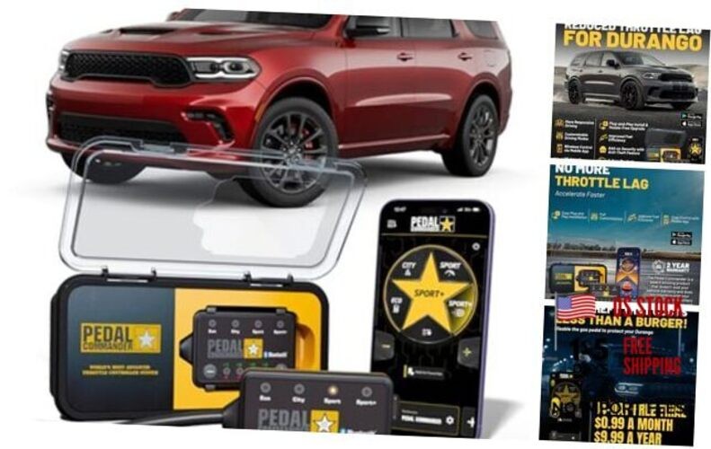 for Dodge Durango 2006-2026 Throttle Response Controller - 36 Driving Modes,