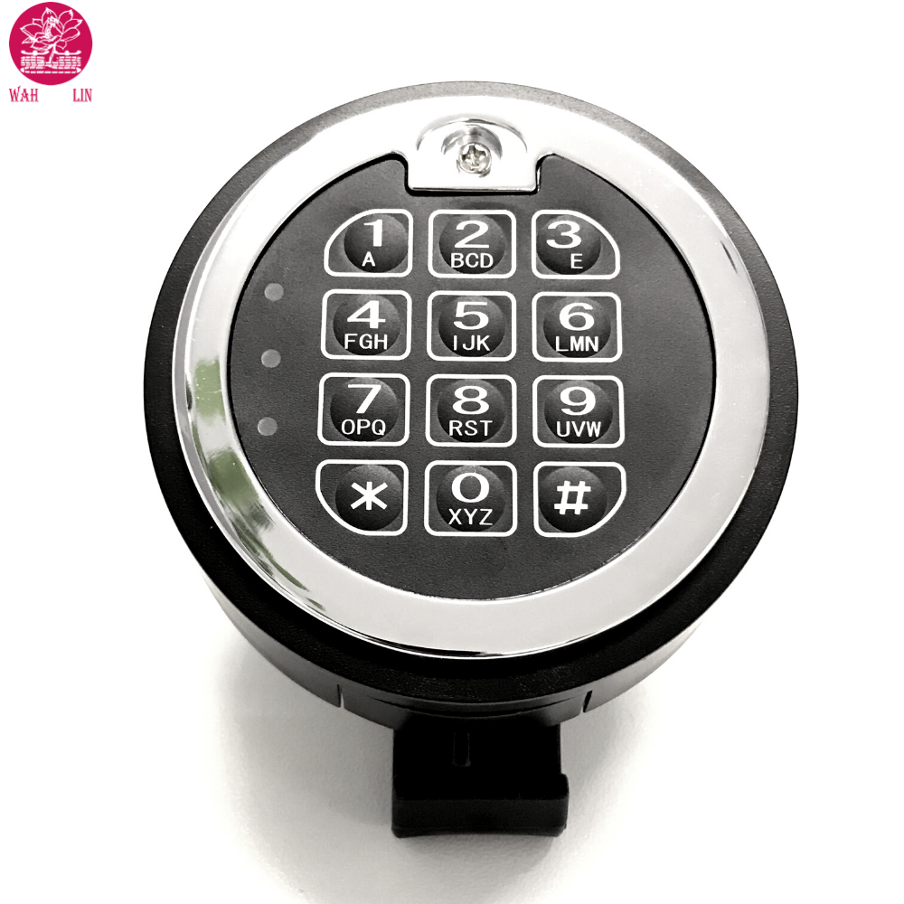 Electronic Lock Replacement Gun Safe Lock With Solenoid Lock & 2 Master Keys