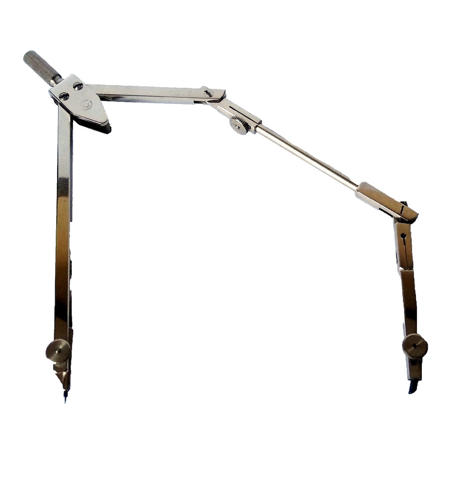 Vintage / Antique Technical Drawing / Draughtsman / Engineering / Compass Set