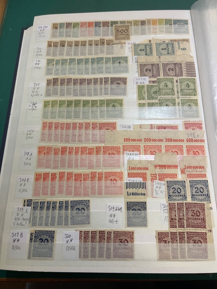 50 different DR mint or with fold, + a certified stamp!!!