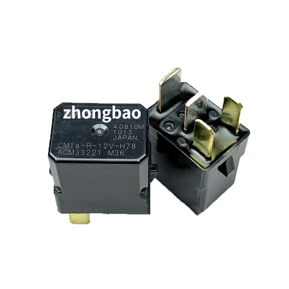 2PCS NAIS CM1A-R-12V-H78 ACM33221 M36 12VDC 4 Pins Automotive Relay