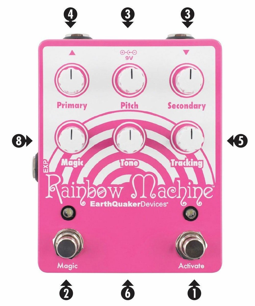 Earthquaker Devices Rainbow Machine Polyphonic Pitch Mesmerizer