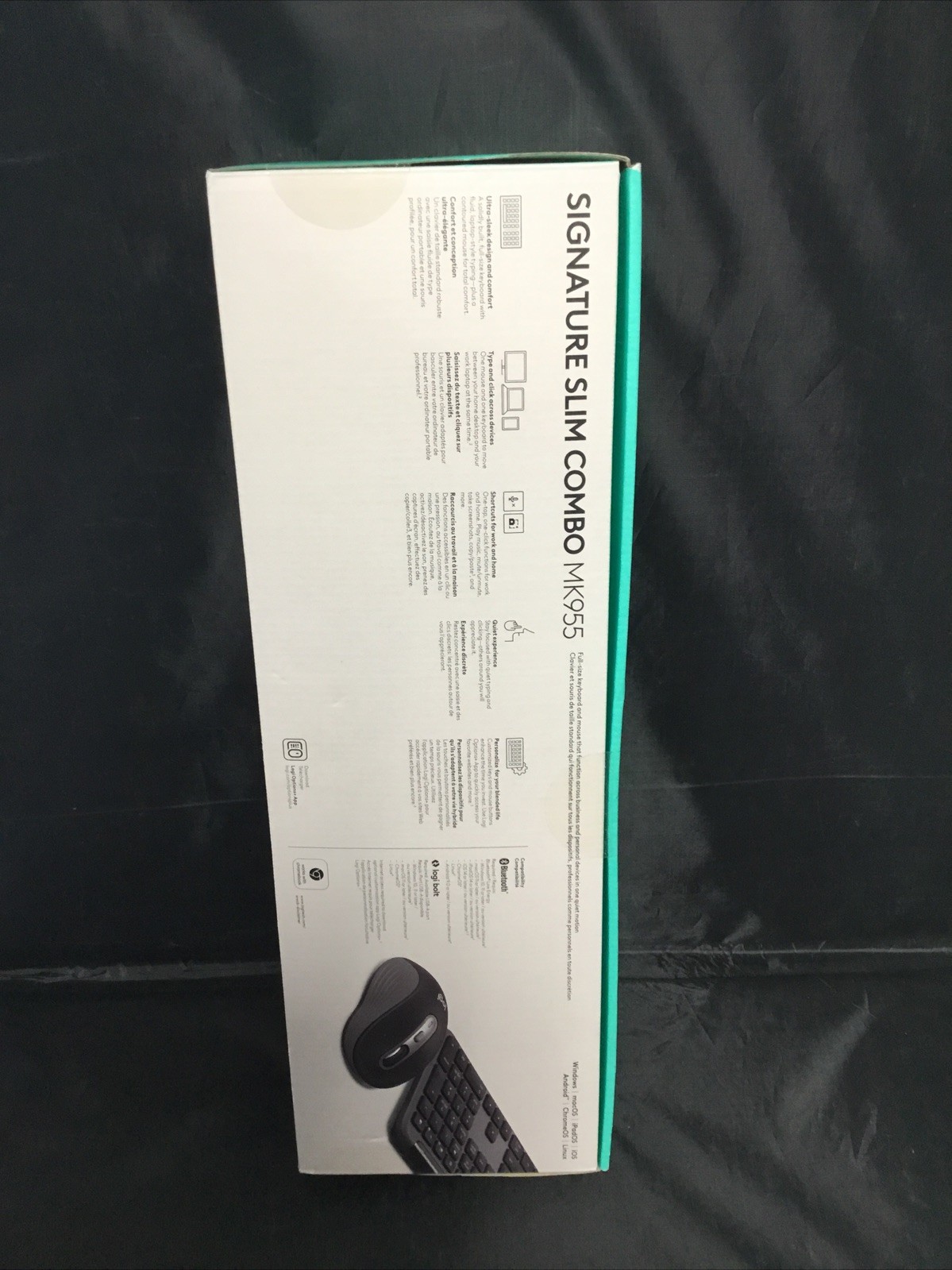 Logitech Signature Slim Combo MK955 Full Size Keyboard & Mouse (920-012425) NEW