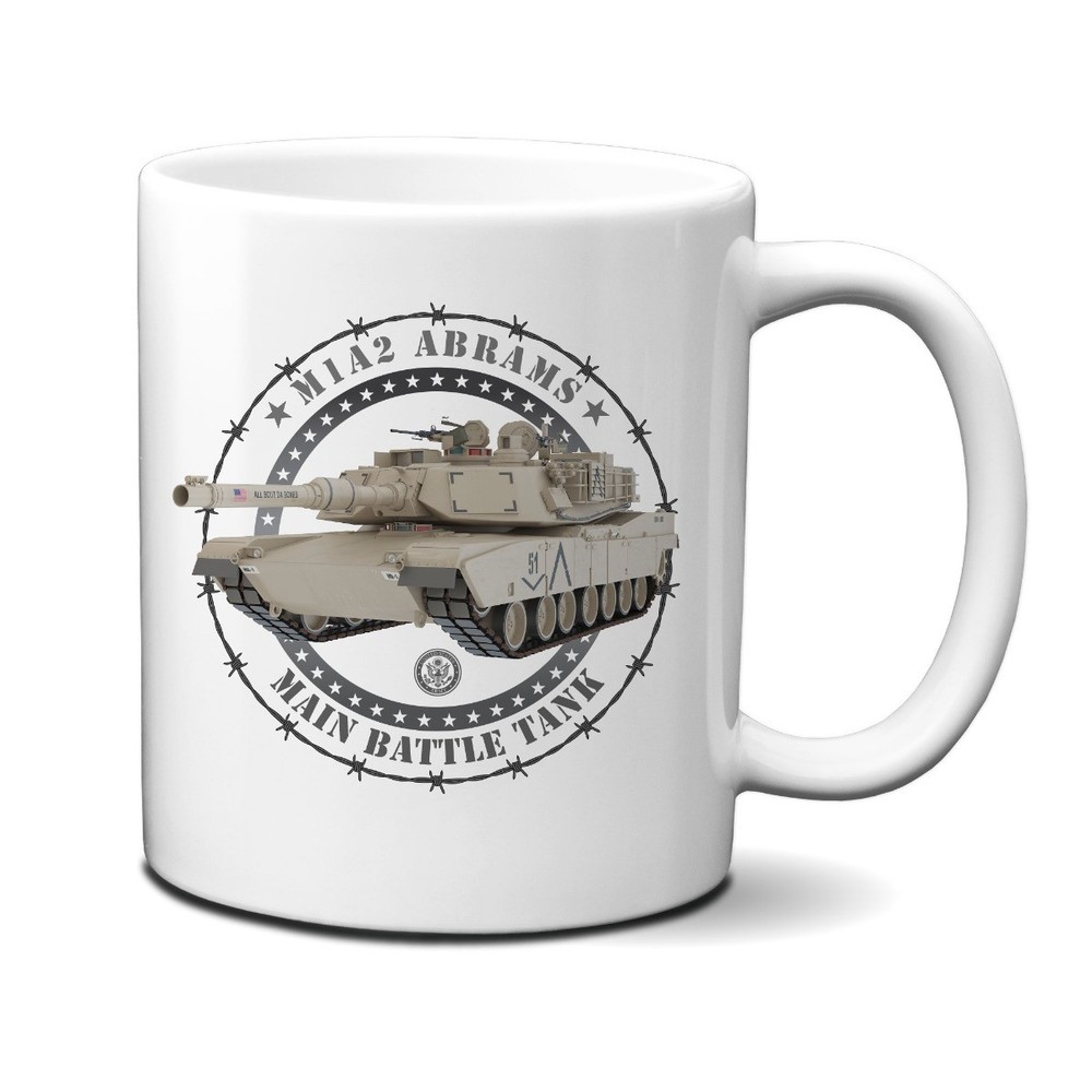 M1A2 Abrams Main Battle Tank 11oz Mug