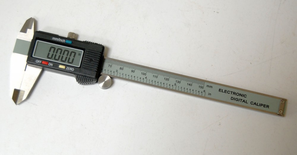 Nesco NM9560A Digital Caliper 6" 150mm Case Instructions NICE!