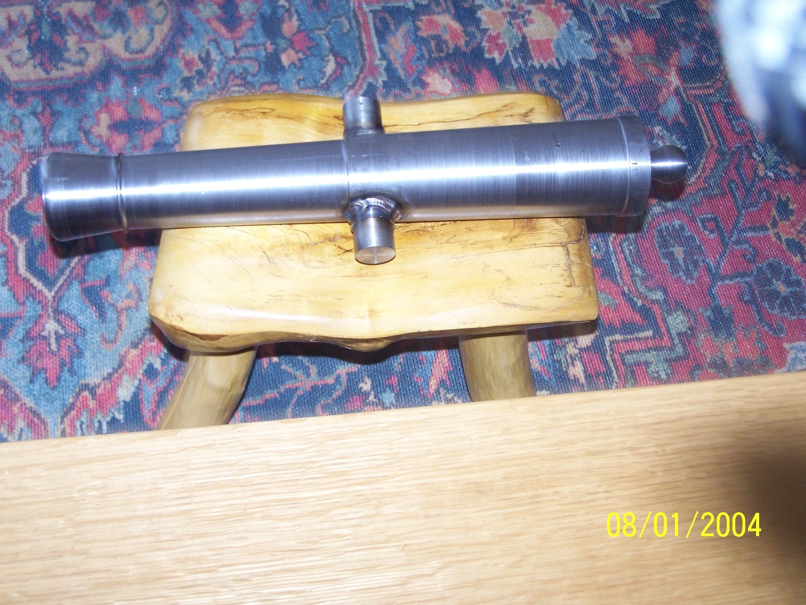 Black powder cannon 1861 1/3 scale 6 pounder Excellent