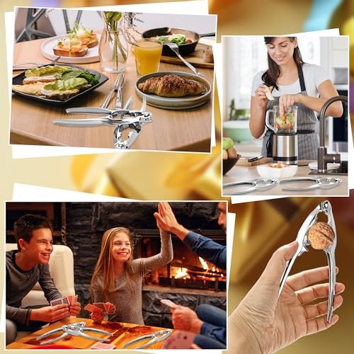 16 Pcs Crab Crackers Seafood Lobster Shellfish Tools Nut Walnut Crackers for