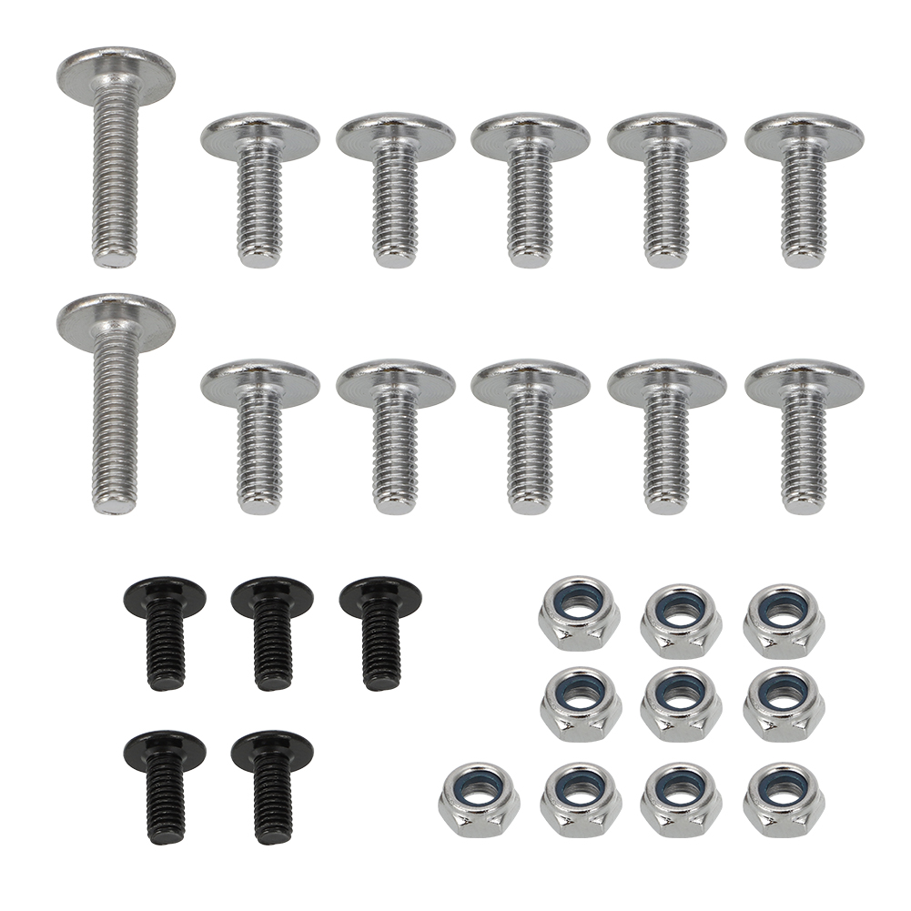 For Yamaha Warrior Banshee Blaster Round Head Fenders Screw Bolts Rebuild Kit