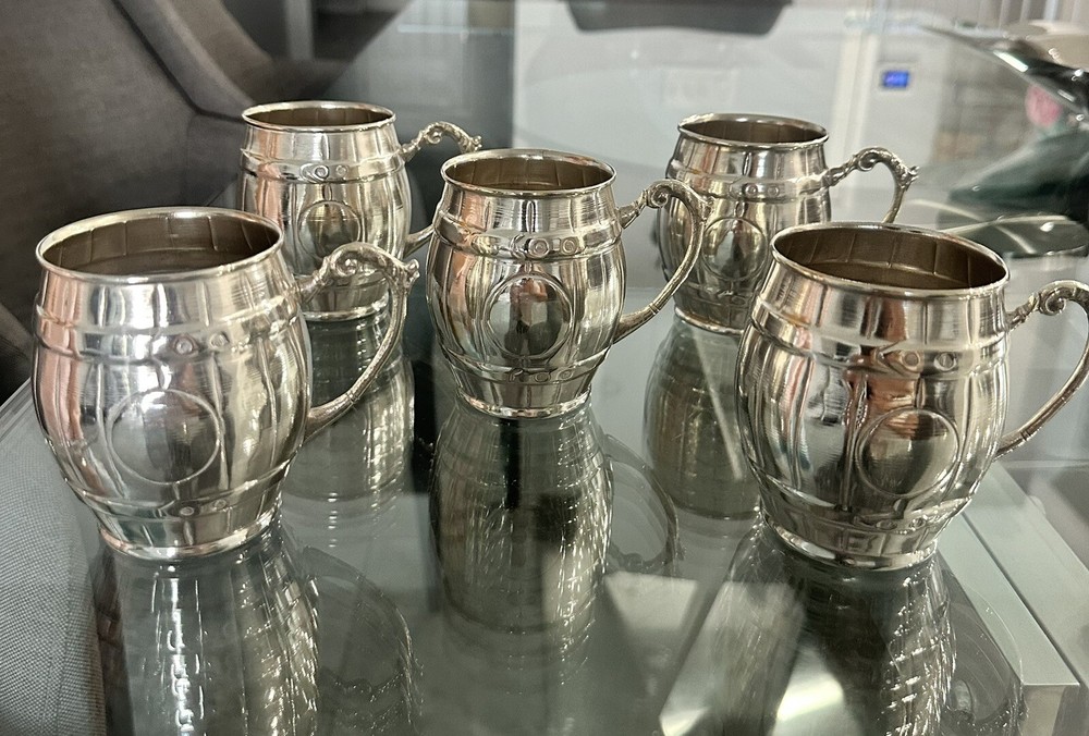 925 Silver Beer Mug