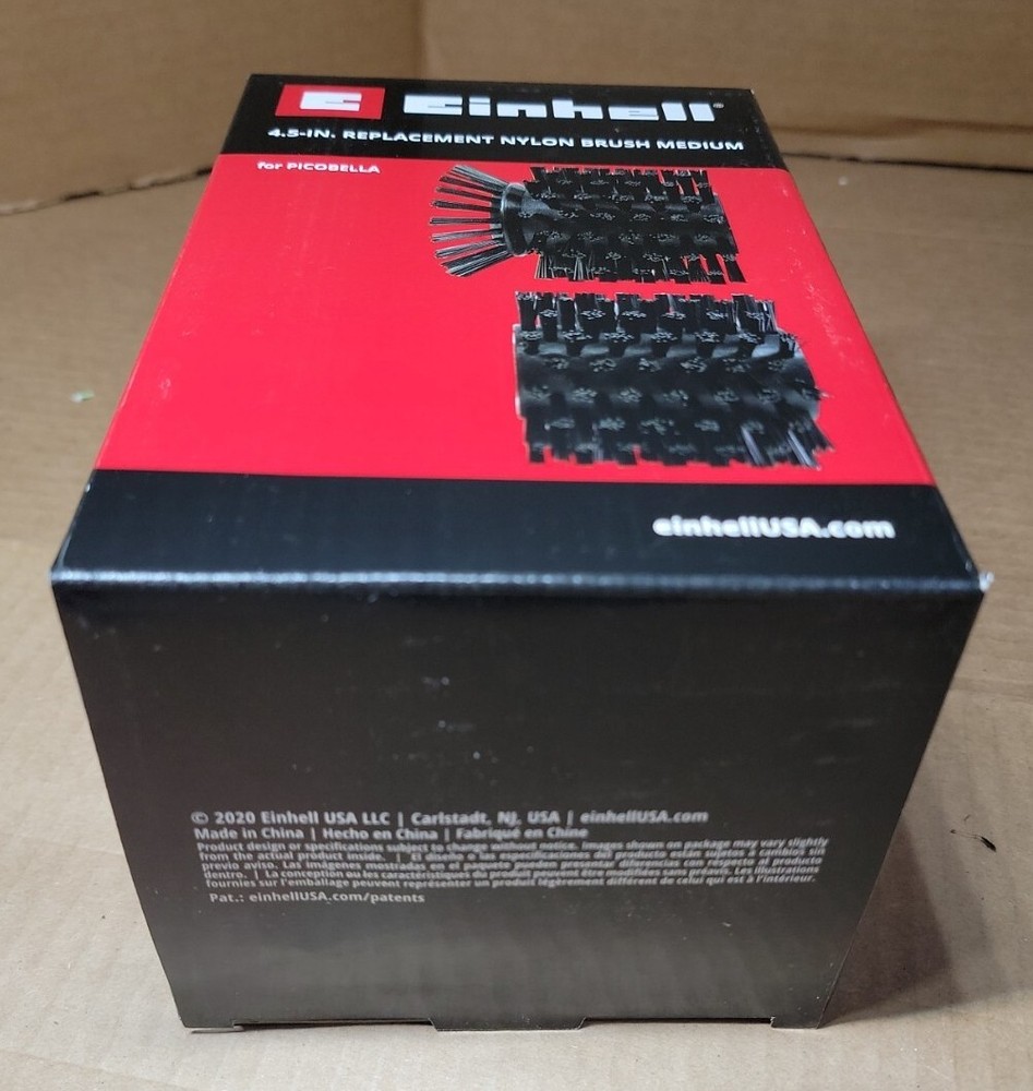 Einhell Picobella stone Surface cleaning 4.5-in. Replacement Nylon Brush Medium