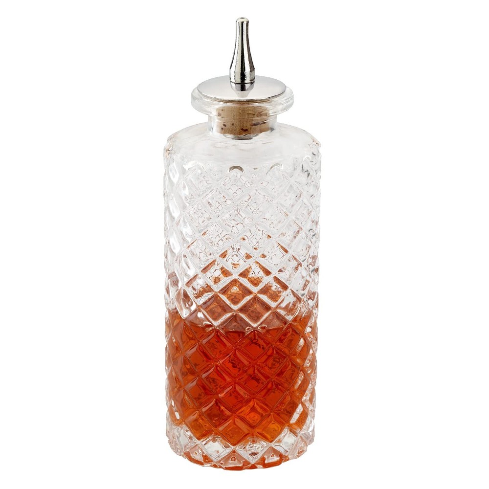 Bitters Bottle - Cut Crystal - 150 Ml Glass