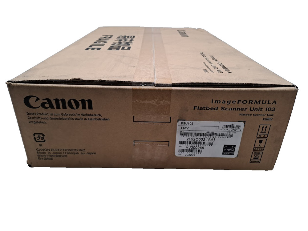 Canon ImageFormula Flatbed Scanner Unit 102 FSU102