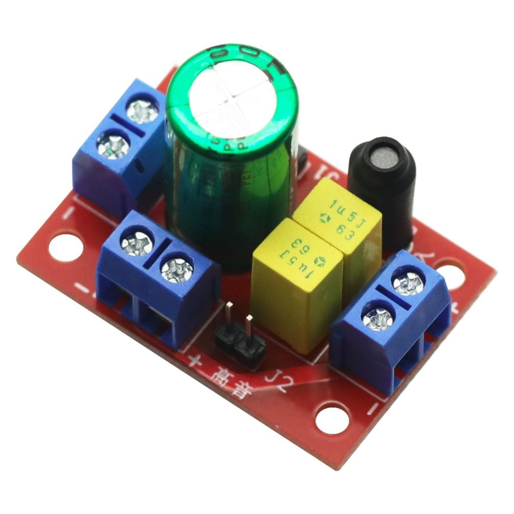2 Pcs Adjustable 2 Way Crossover Two-Way Crossover HiFi Speaker High and Low ...