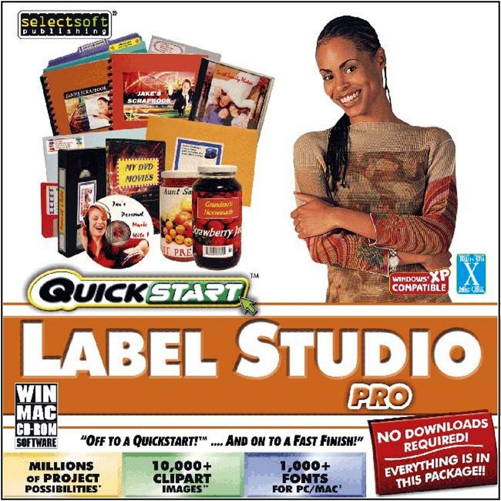 QuickStart Label Studio Pro PC Windows Sealed New