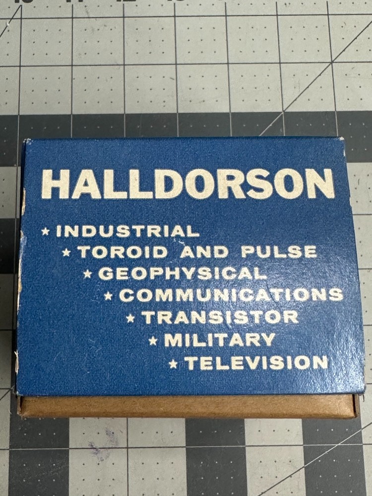 VINTAGE Halldorson Fly-127 Power Horizontal Output Transformer Silvertone 90-deg