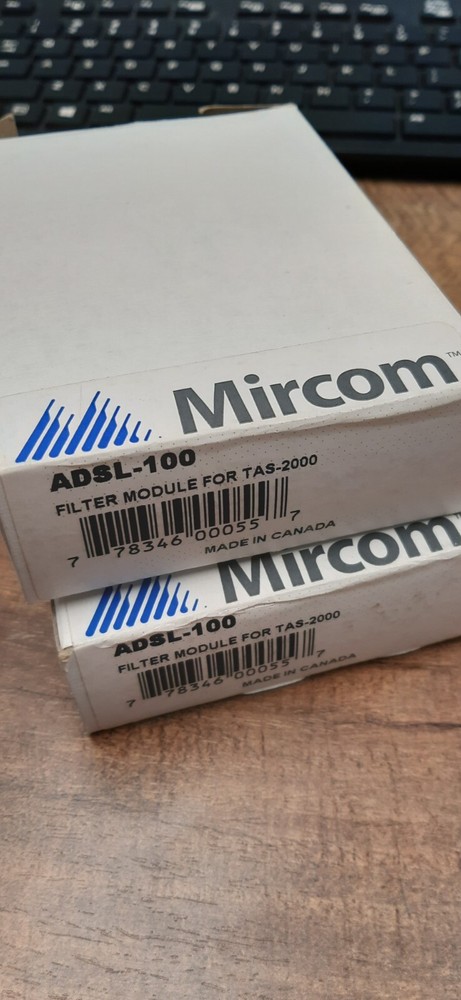 Mircom ADSL-100 Filter - Telephone Access   NSL Controller board DSL Filter