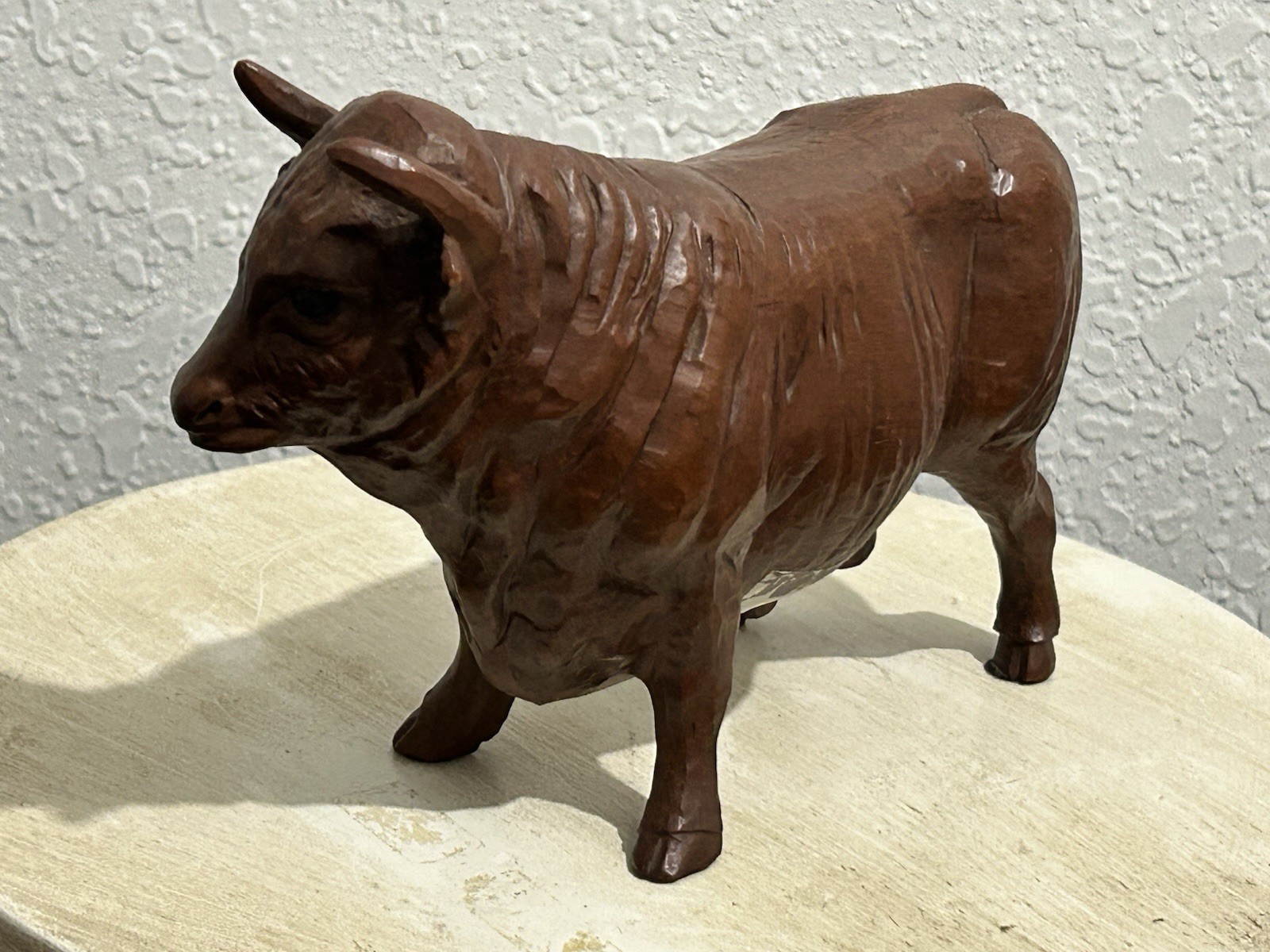 Vintage REDBULL Mfg. 7" Bull Animal Figurine