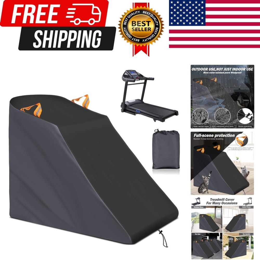 Treadmill Cover Waterproof Dustproof Running Machine Cover Exercise Workout E...