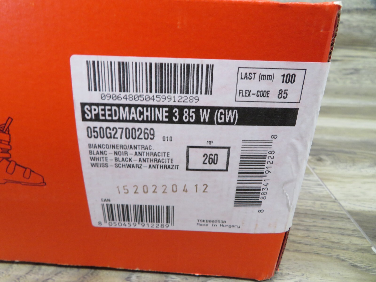 Nordica Speedmachine 3 85 W GW Womens Ski Boots 2025 Sz. 26MP